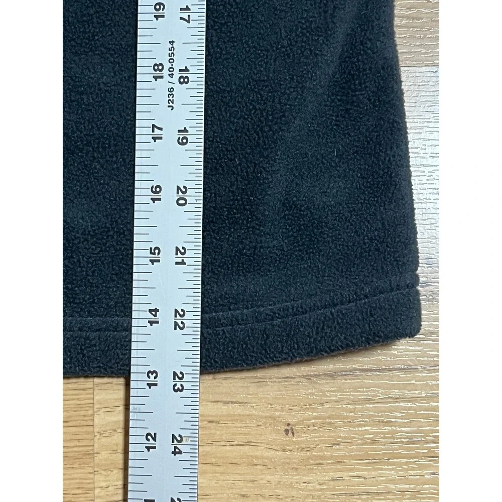 Columbia Fleece Jacket Youth M 10/12 Black Full Zip Boys Girls Outdoor School